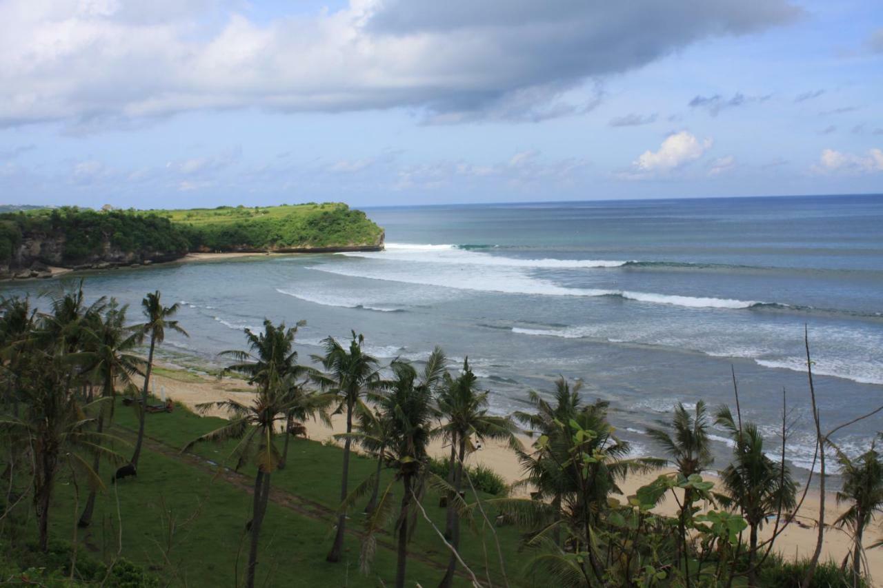 Jimbaran Balangan Beach Front Villa Nakar Pecatu Exterior foto