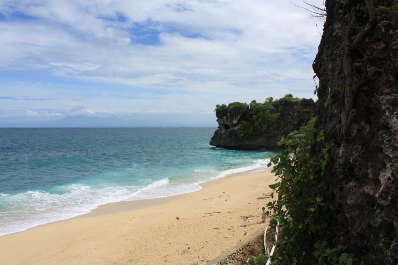 Jimbaran Balangan Beach Front Villa Nakar Pecatu Exterior foto